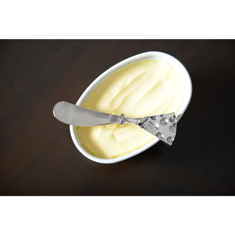 DESIGNER ZILVEREN KAASSTROOIER - SET VAN 2
